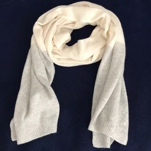 NWOT Banana Republic cashmere color block scarf
